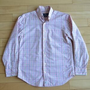 Vineyard Vines Button Down Shirt Plaid Murray Pink Size S